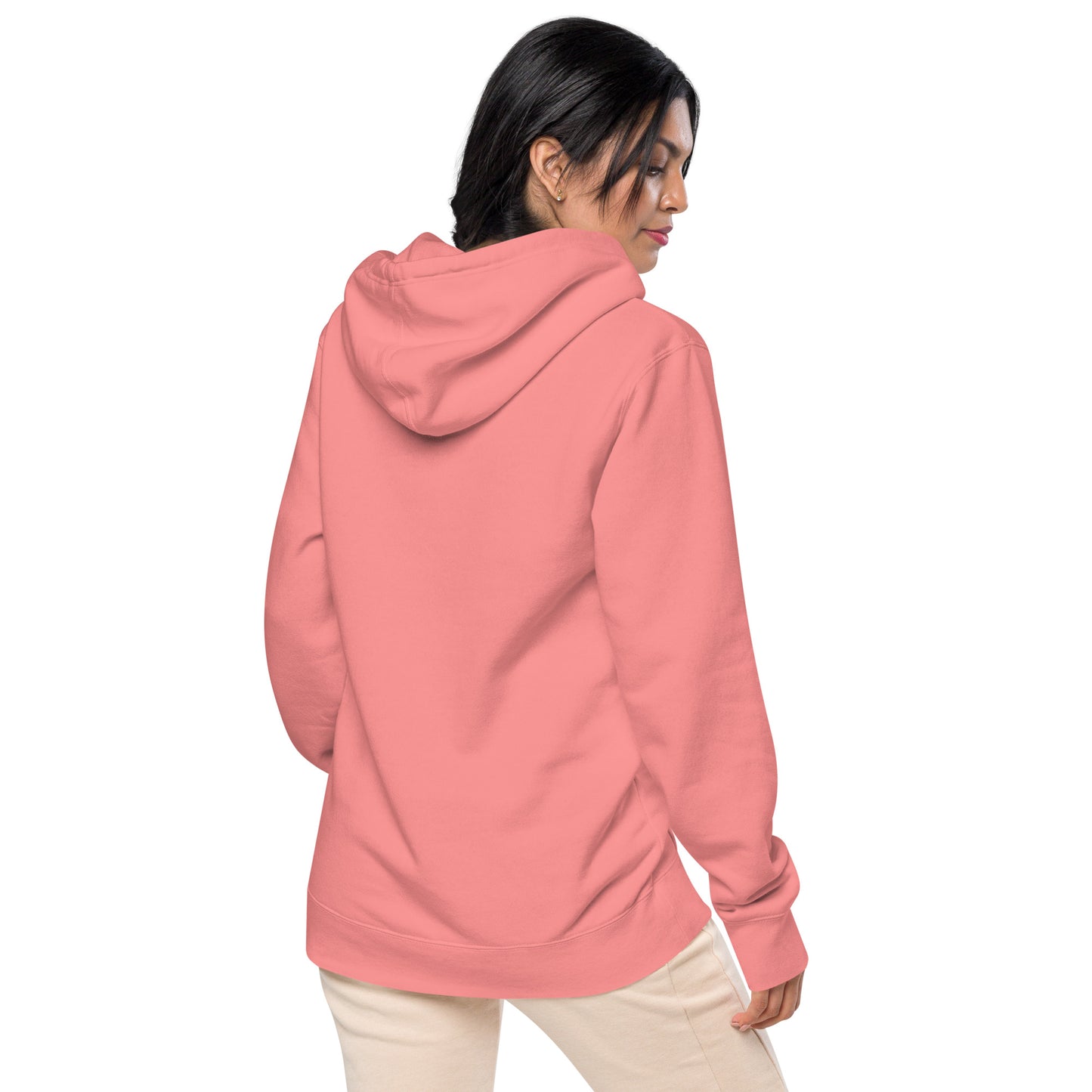 YGF Embroidered Unisex Pigment-Dyed Hoodie