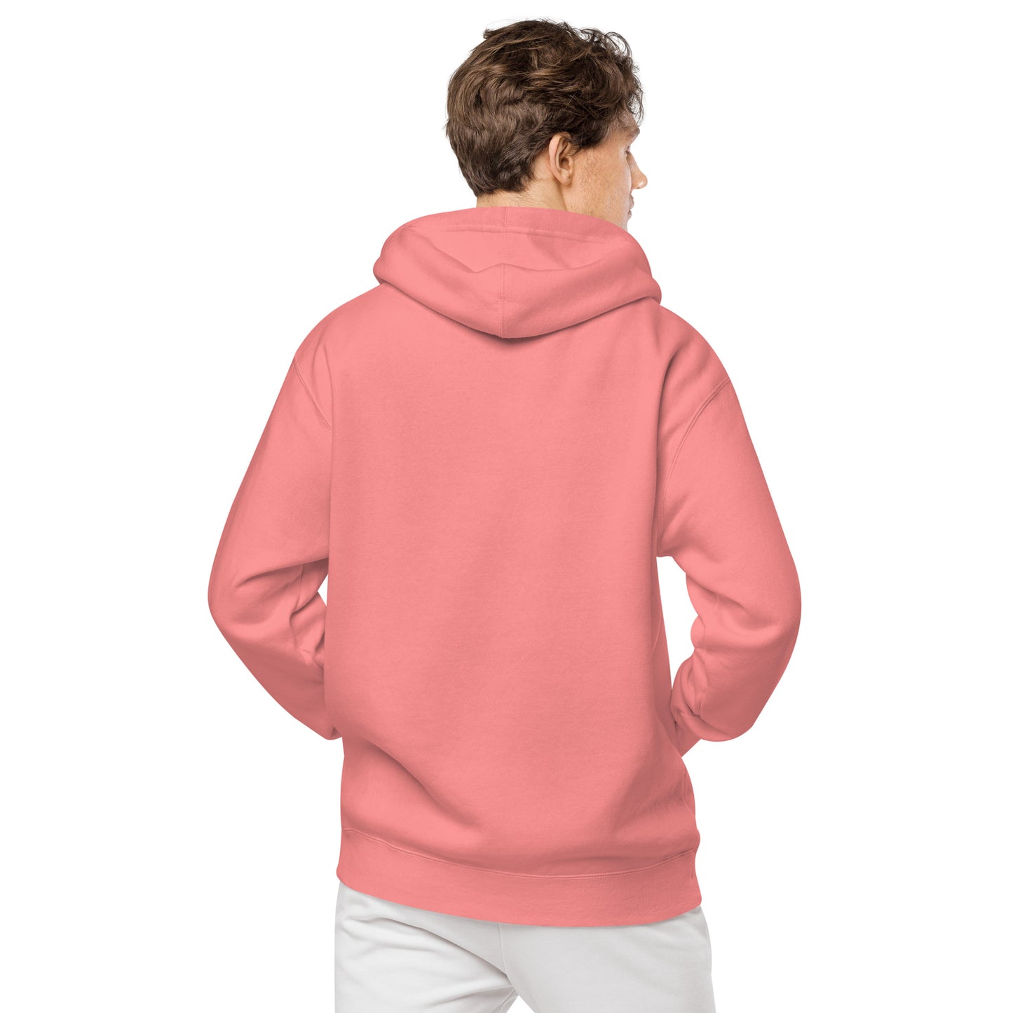 YGF Embroidered Unisex Pigment-Dyed Hoodie