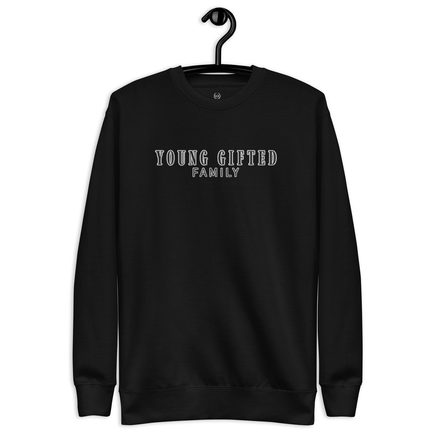 Unisex “Young Gifted Family” Premium Sweatshirt