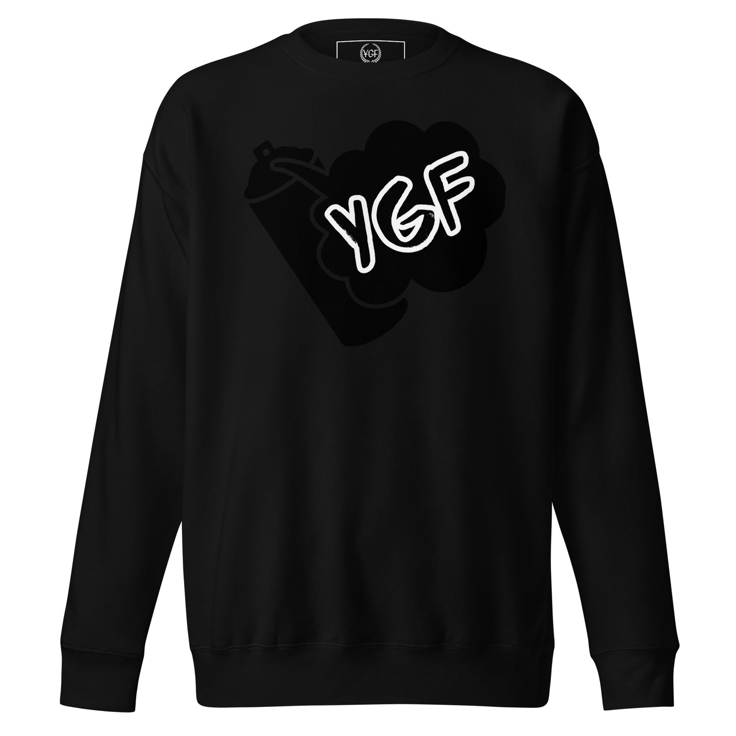 YGF Spray Can Unisex Premium Sweatshirt