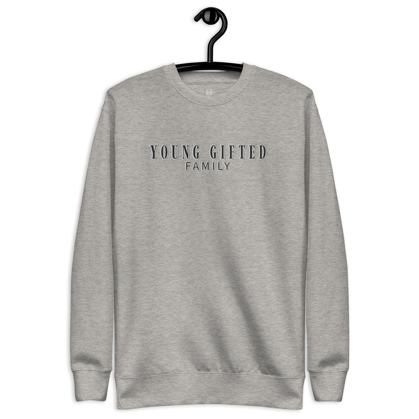 Unisex “Young Gifted Family” Premium Sweatshirt