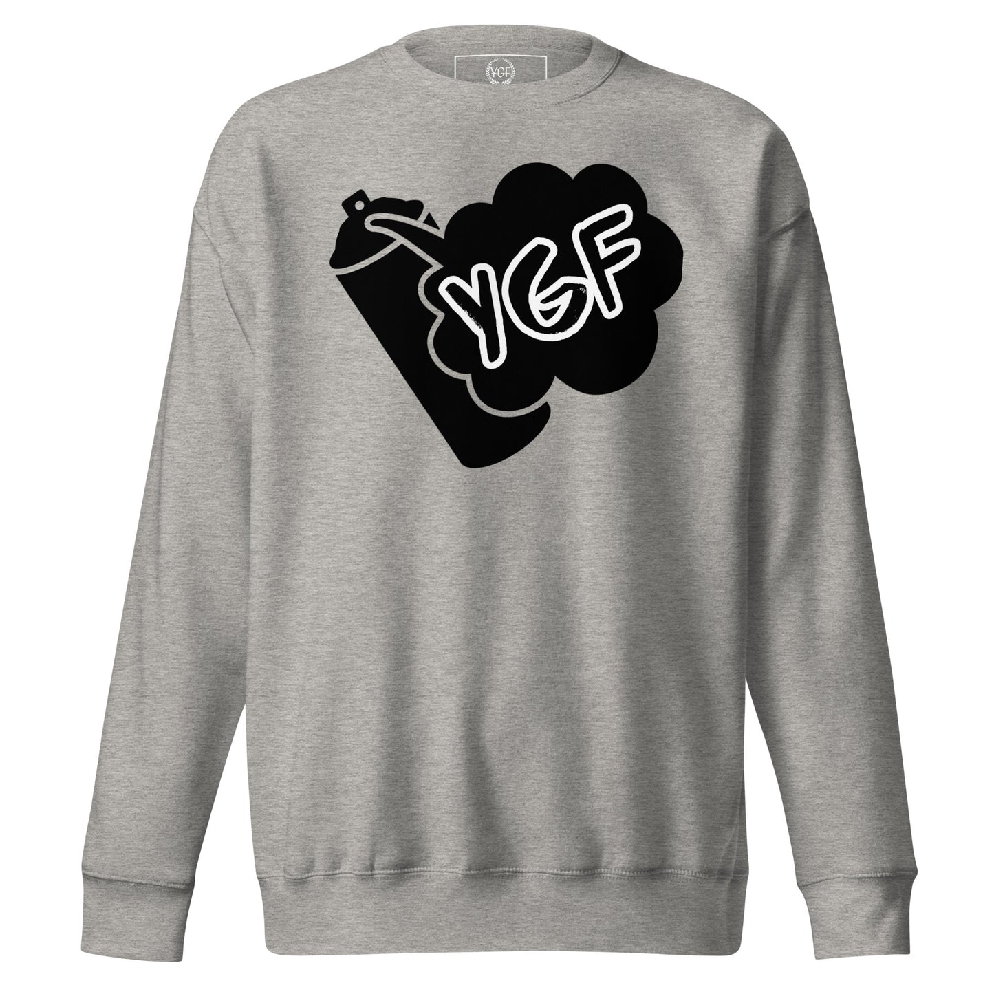 YGF Spray Can Unisex Premium Sweatshirt