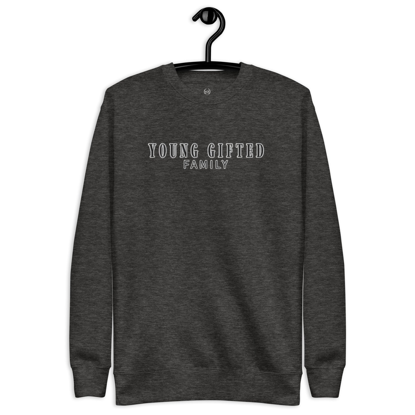 Unisex “Young Gifted Family” Premium Sweatshirt