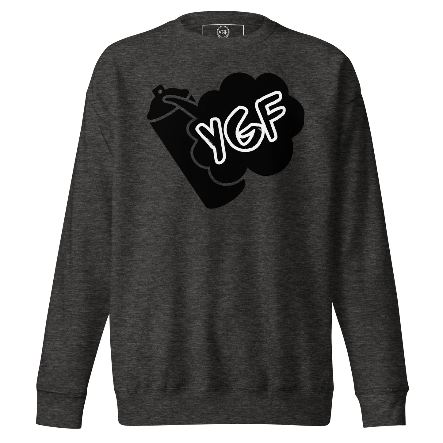 YGF Spray Can Unisex Premium Sweatshirt