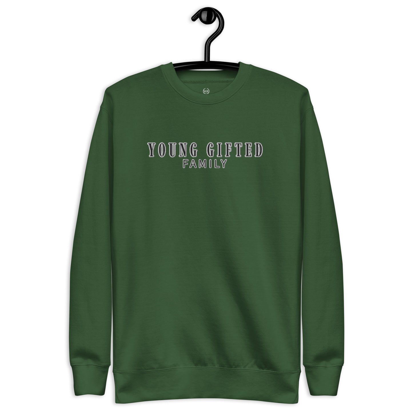 Unisex “Young Gifted Family” Premium Sweatshirt