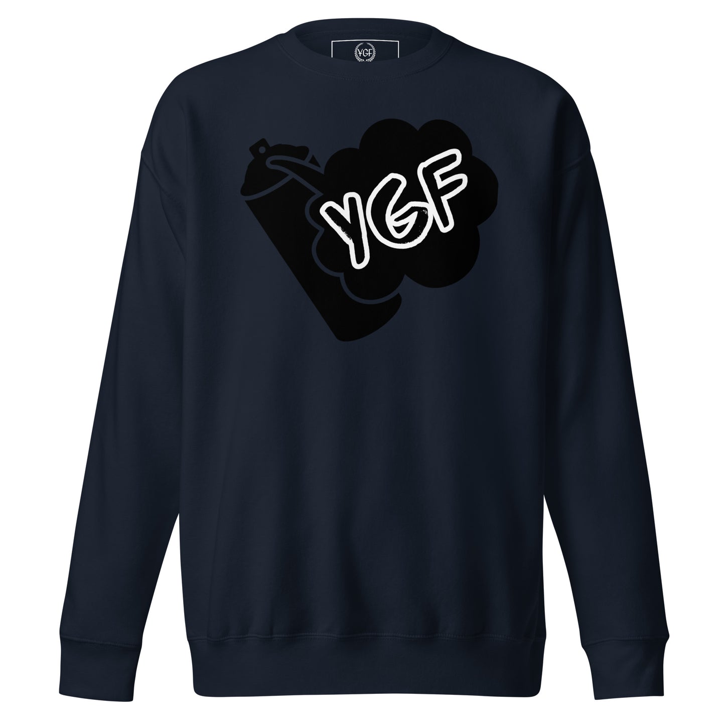 YGF Spray Can Unisex Premium Sweatshirt