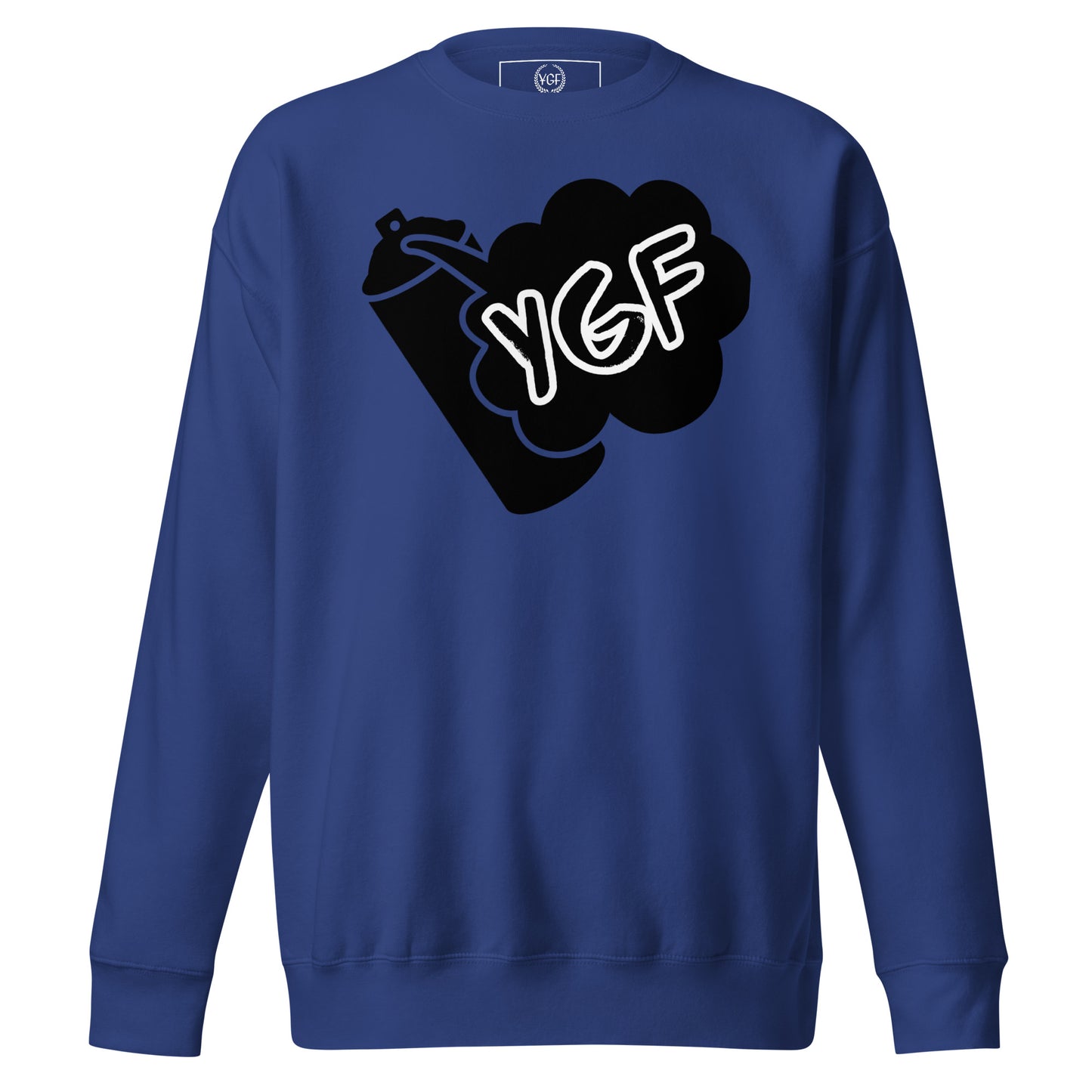 YGF Spray Can Unisex Premium Sweatshirt