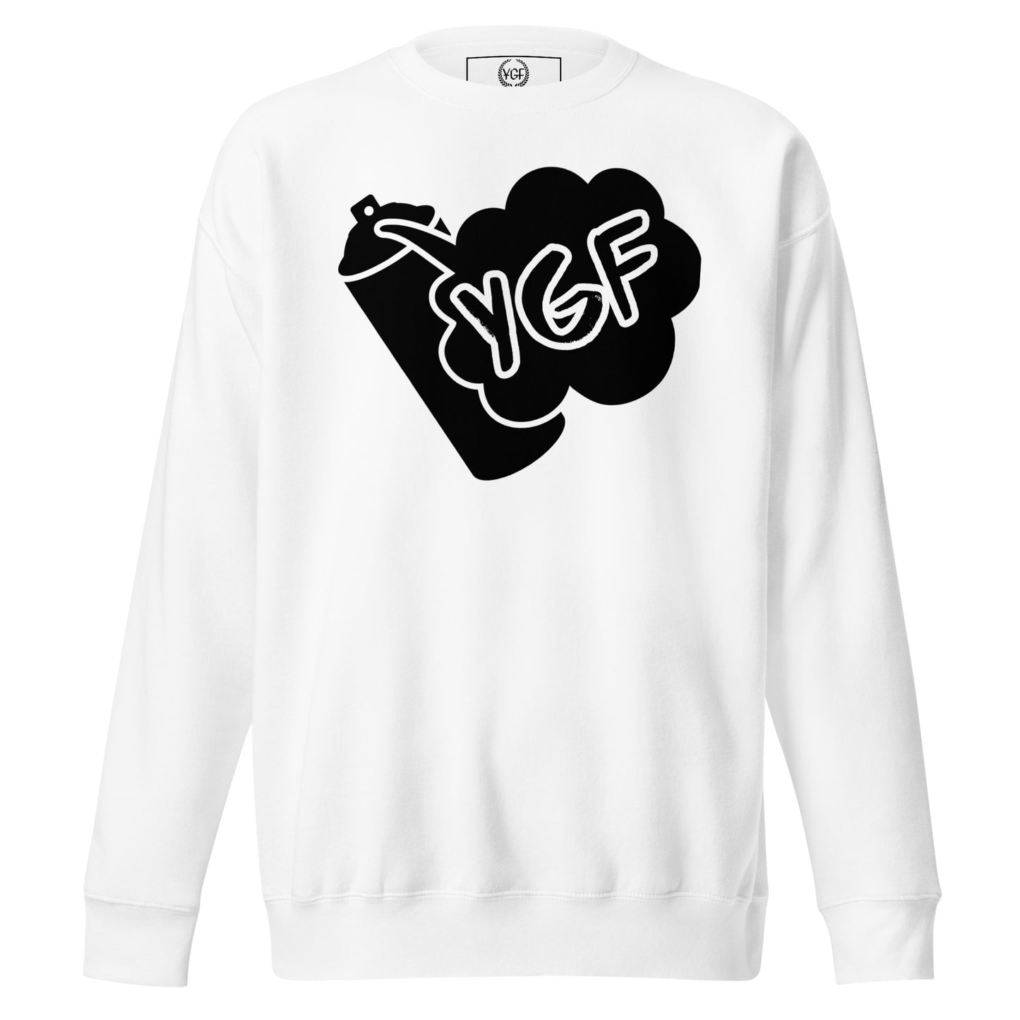 YGF Spray Can Unisex Premium Sweatshirt