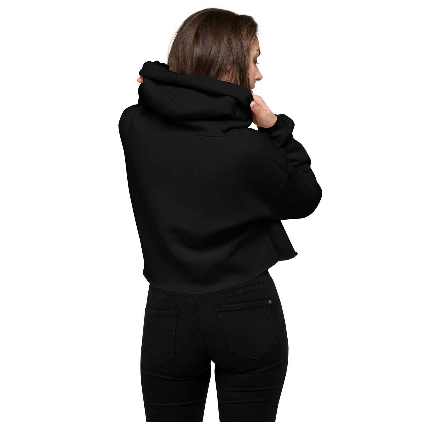 The Young Gifted Family Embroidered Women’s Crop Hoodie