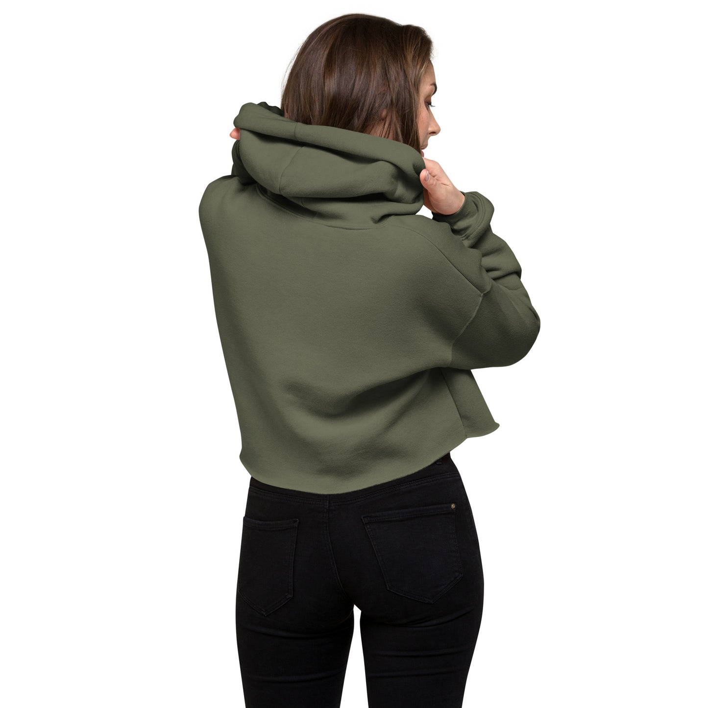 The Young Gifted Family Embroidered Women’s Crop Hoodie