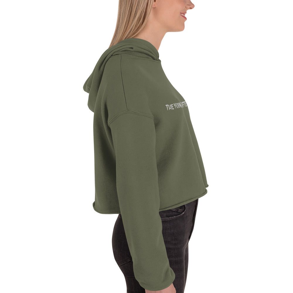 The Young Gifted Family Embroidered Women’s Crop Hoodie