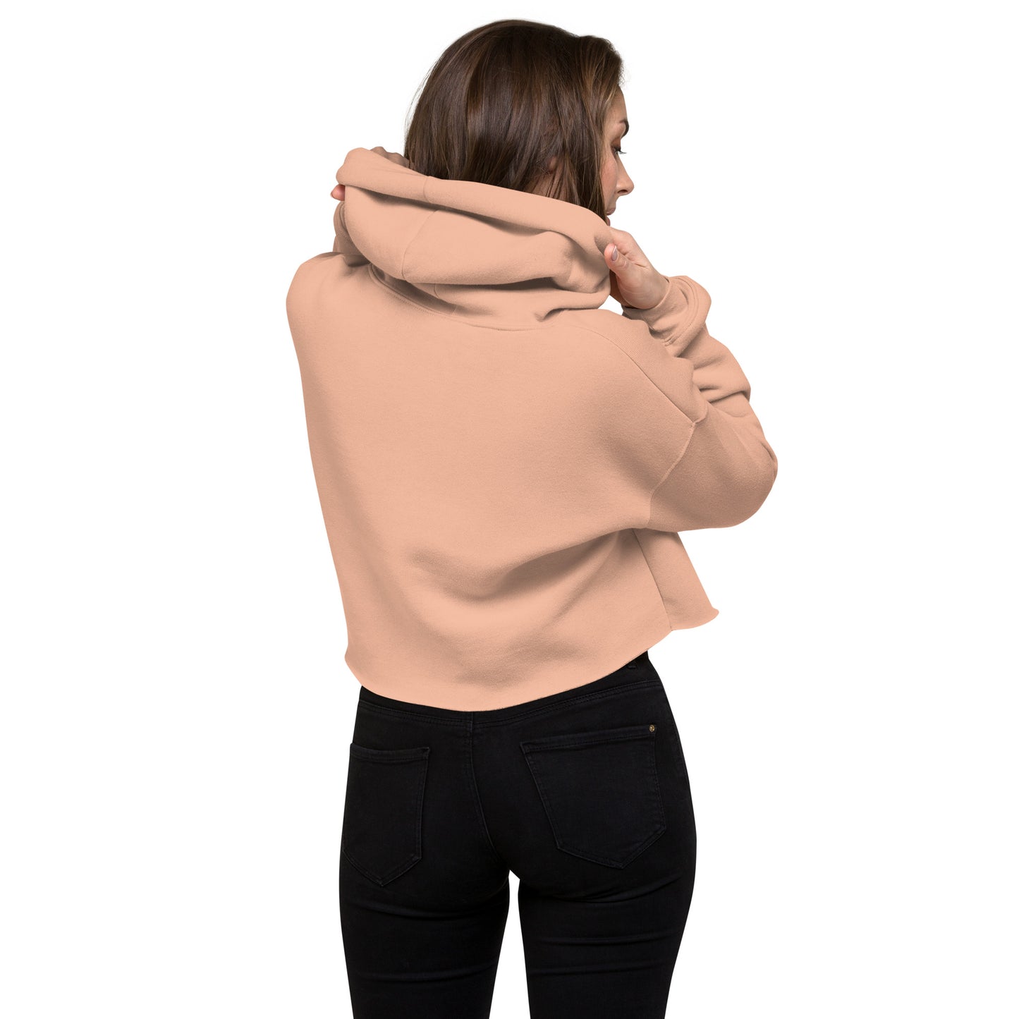 Women's "Young Gifted Family" Crop Hoodie