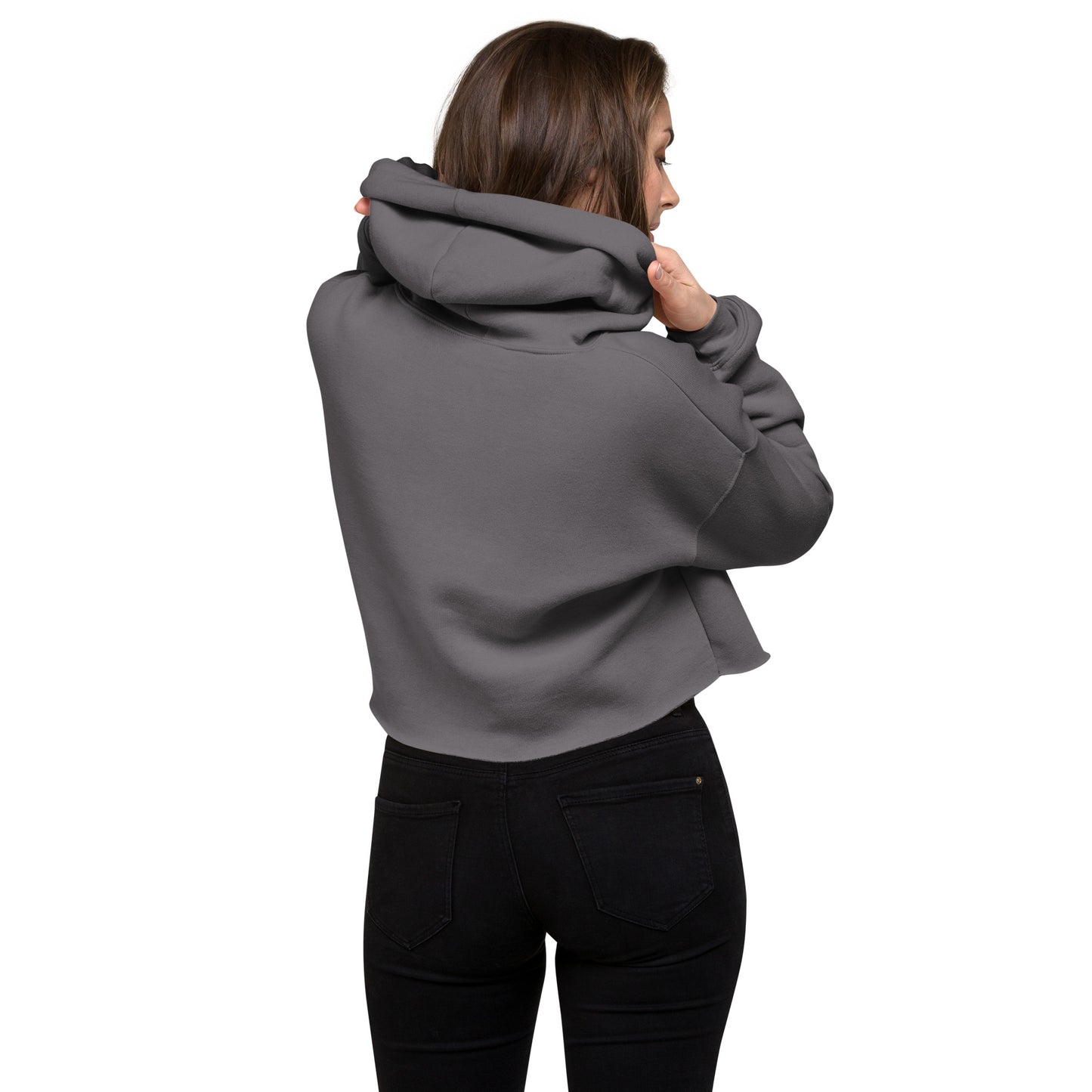 The Young Gifted Family Embroidered Women’s Crop Hoodie