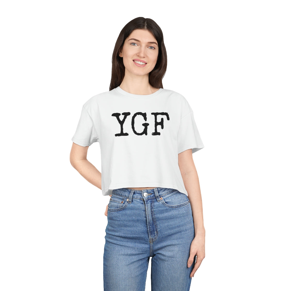 YGF - Women's Crop Tee