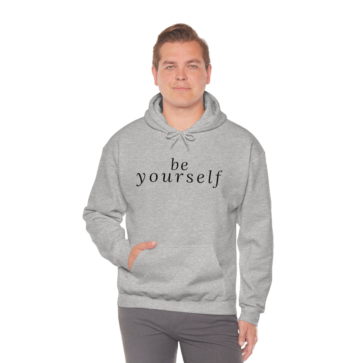 Be Yourself - Unisex Hooded Sweatshirt