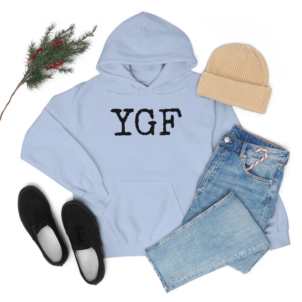 YGF - Unisex Hooded Sweatshirt