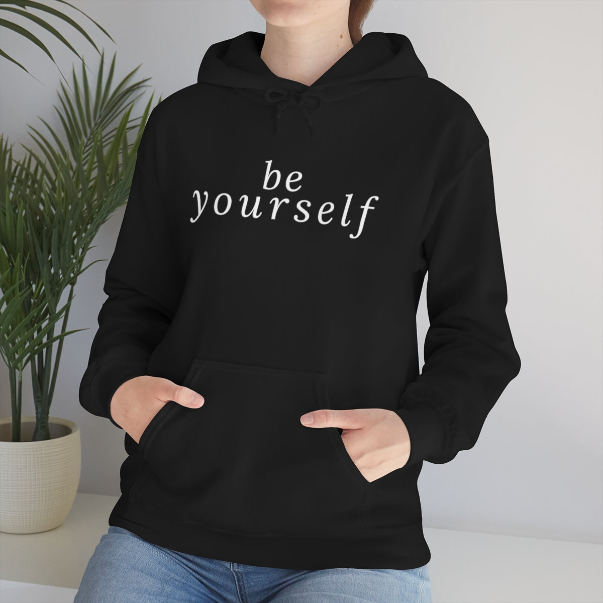 Be Yourself - Unisex Hooded Sweatshirt