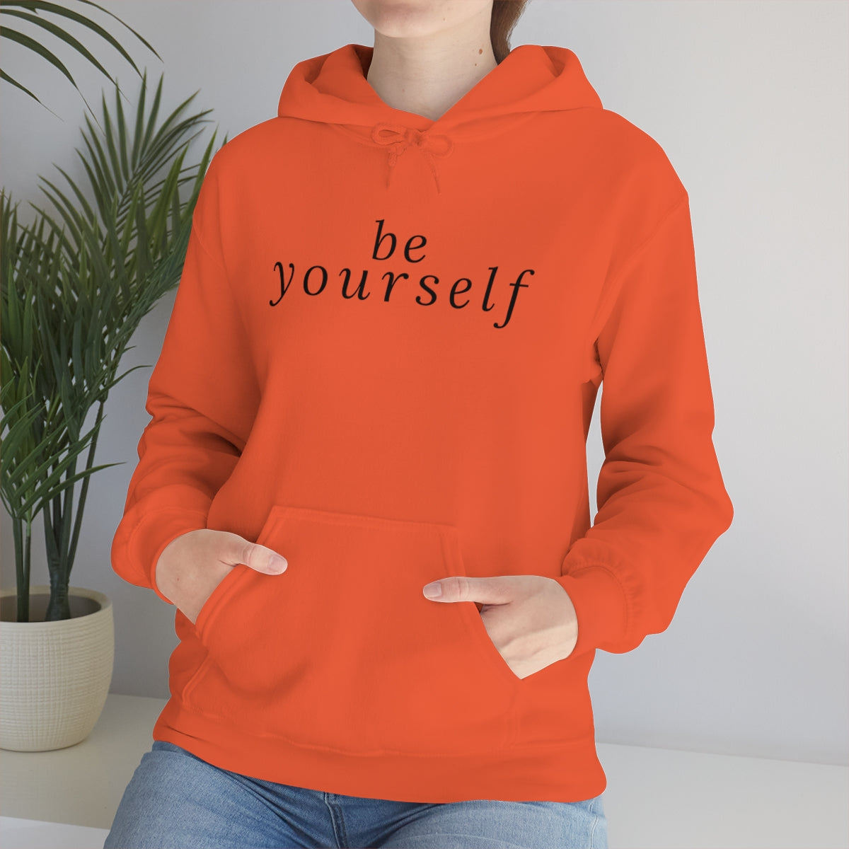 Be Yourself - Unisex Hooded Sweatshirt