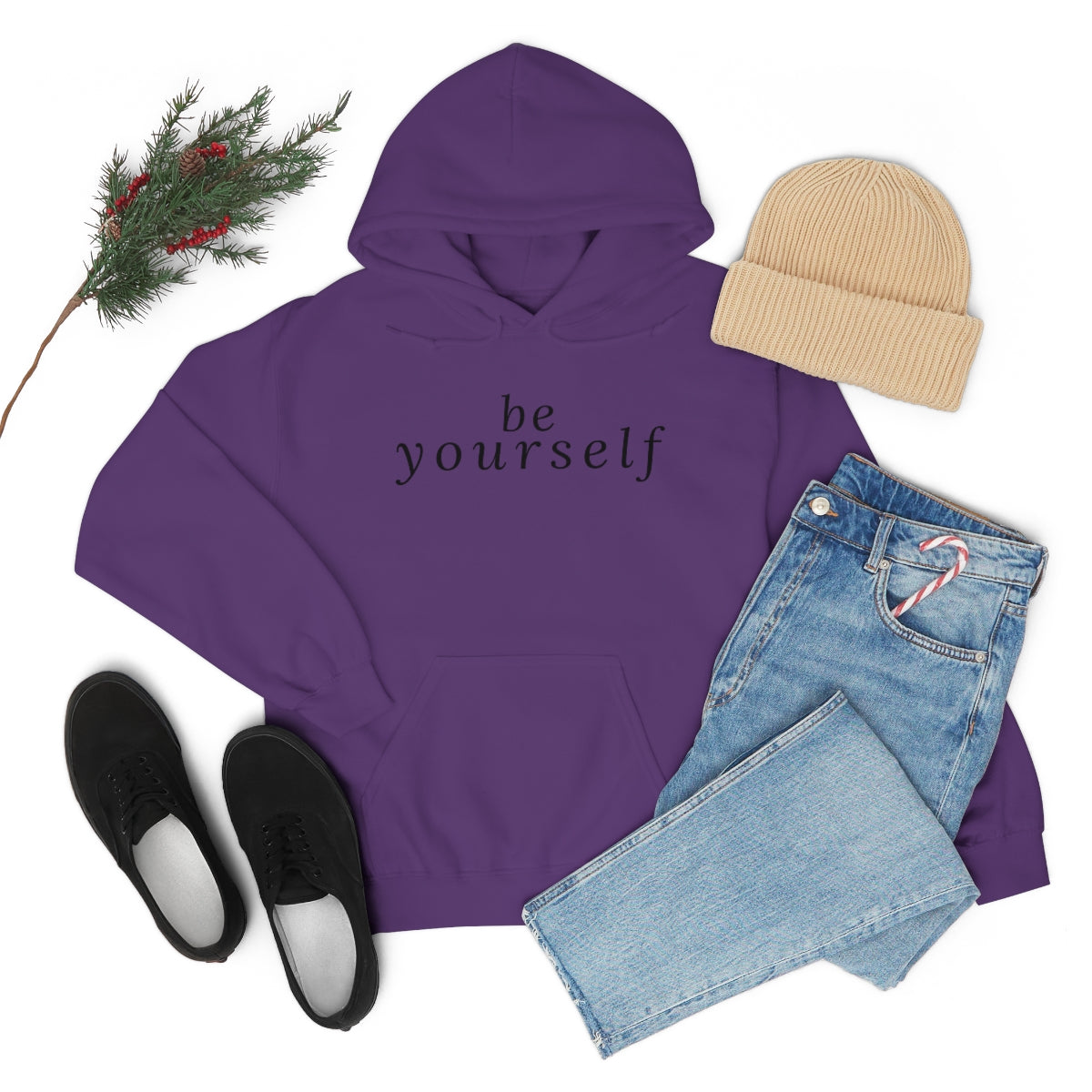 Be Yourself - Unisex Hooded Sweatshirt