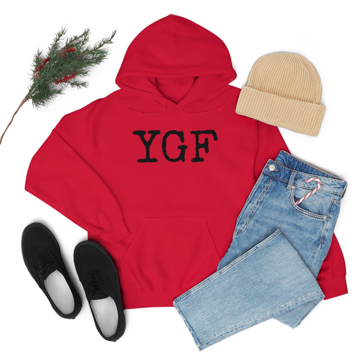 YGF - Unisex Hooded Sweatshirt