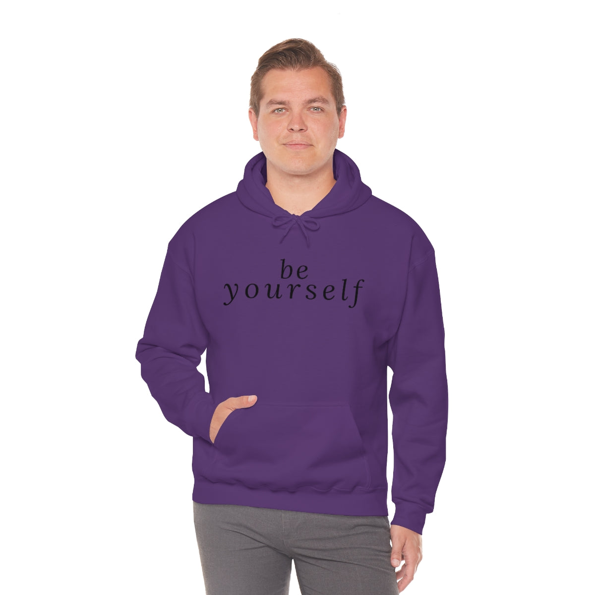 Be Yourself - Unisex Hooded Sweatshirt