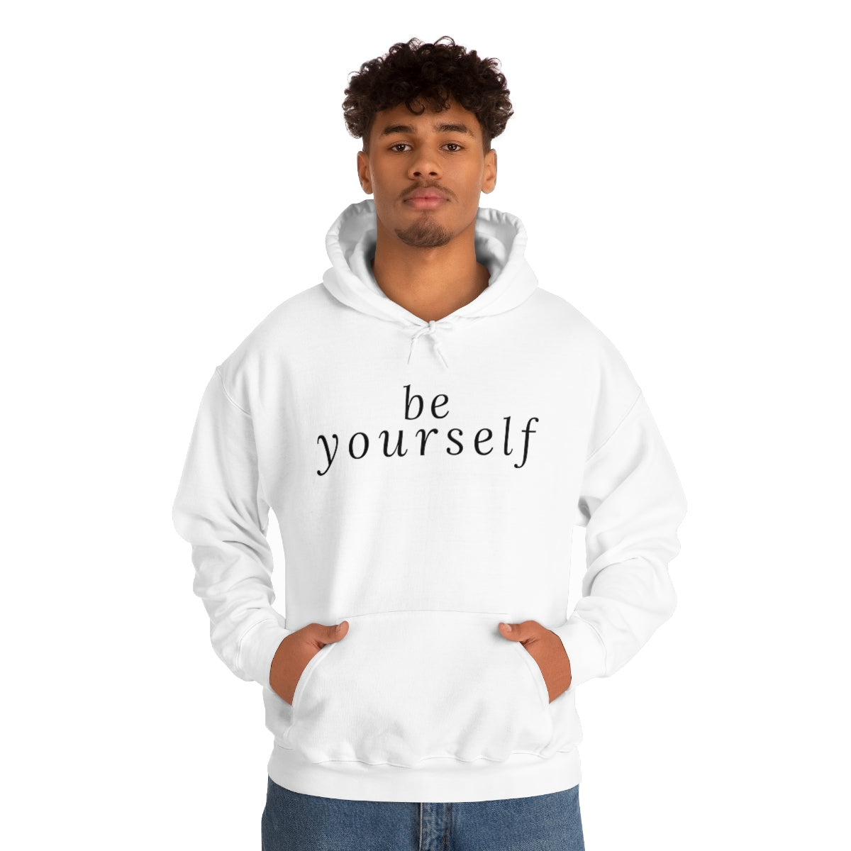 Be Yourself - Unisex Hooded Sweatshirt