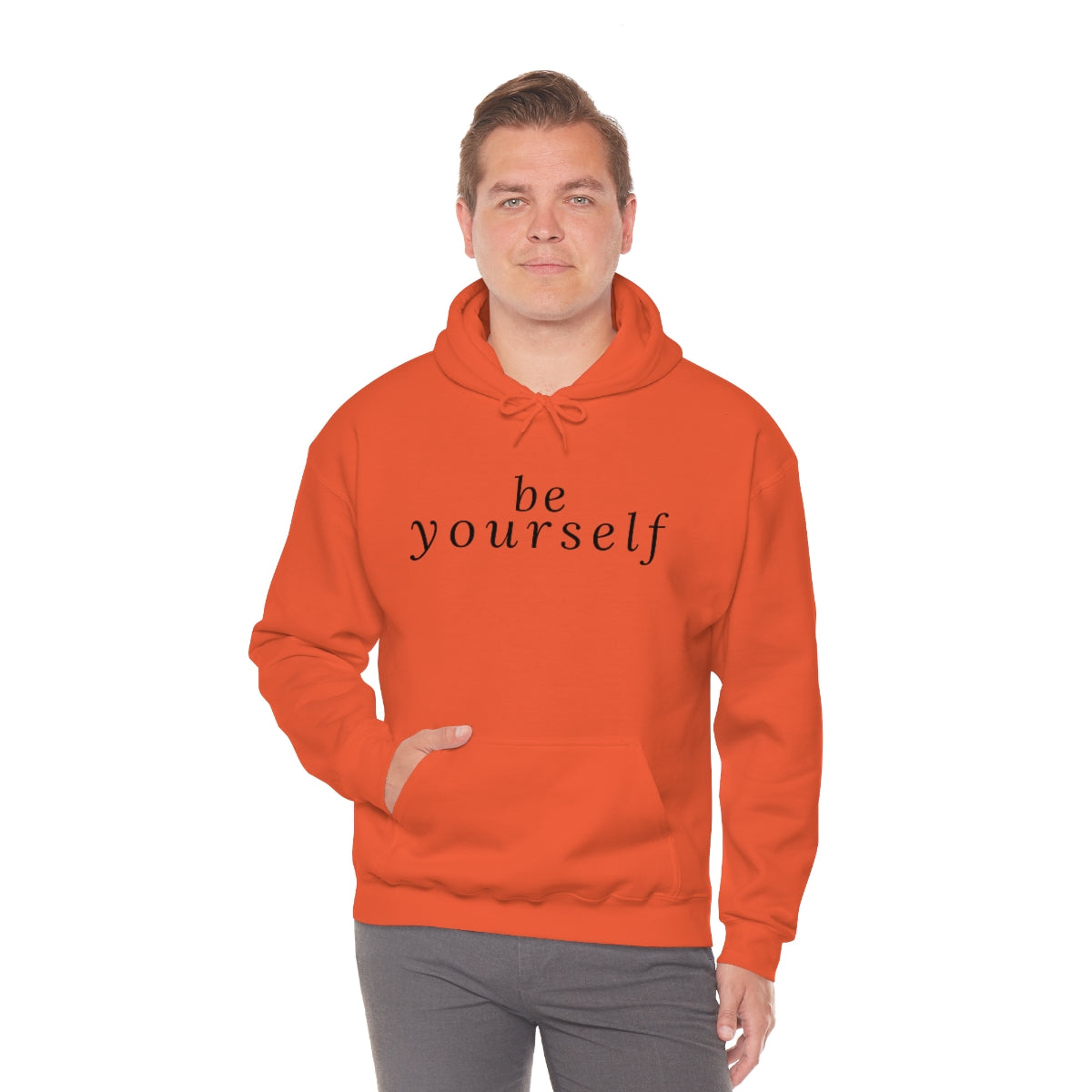 Be Yourself - Unisex Hooded Sweatshirt