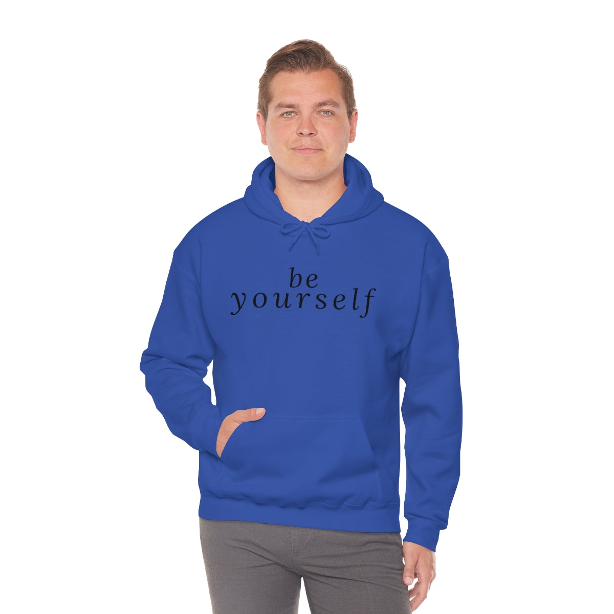 Be Yourself - Unisex Hooded Sweatshirt