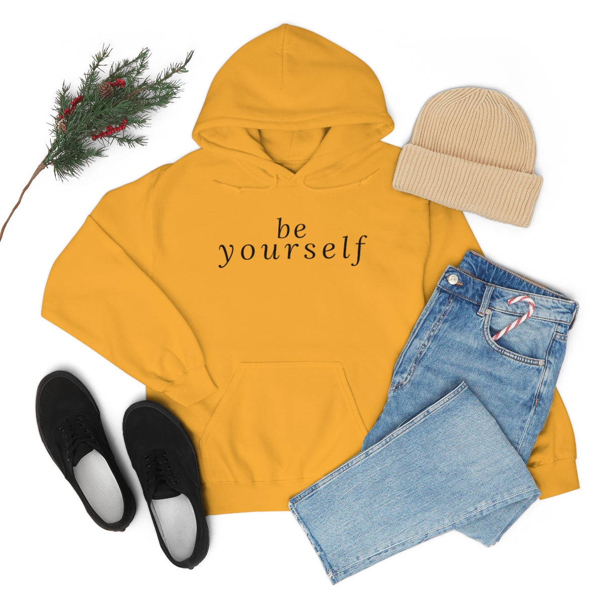 Be Yourself - Unisex Hooded Sweatshirt