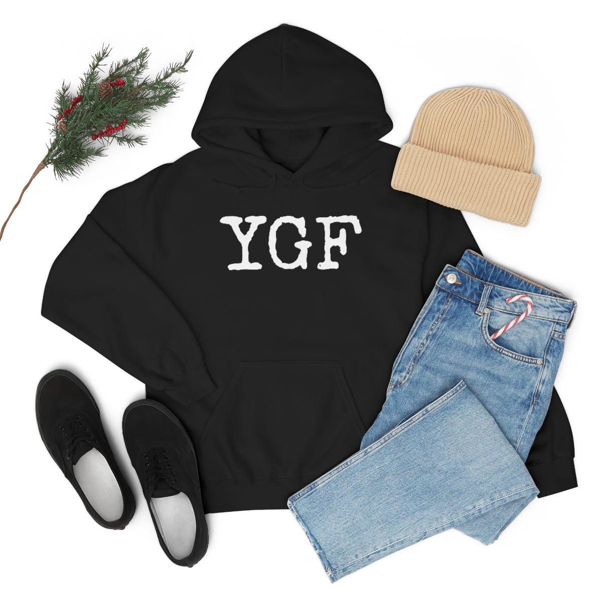 YGF - Unisex Hooded Sweatshirt