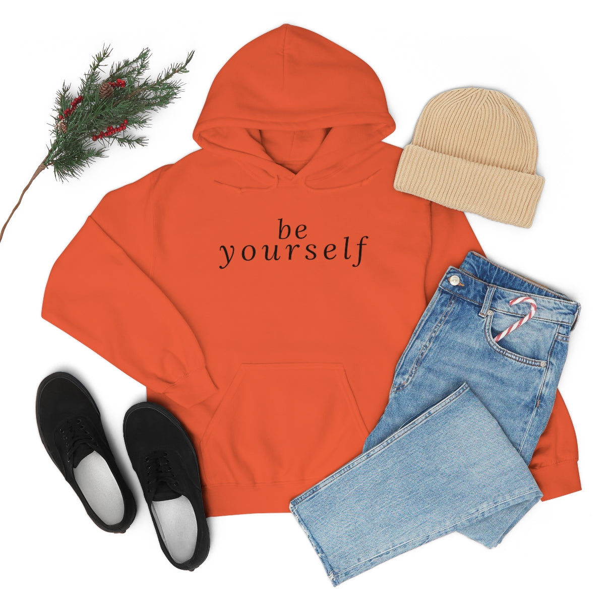 Be Yourself - Unisex Hooded Sweatshirt