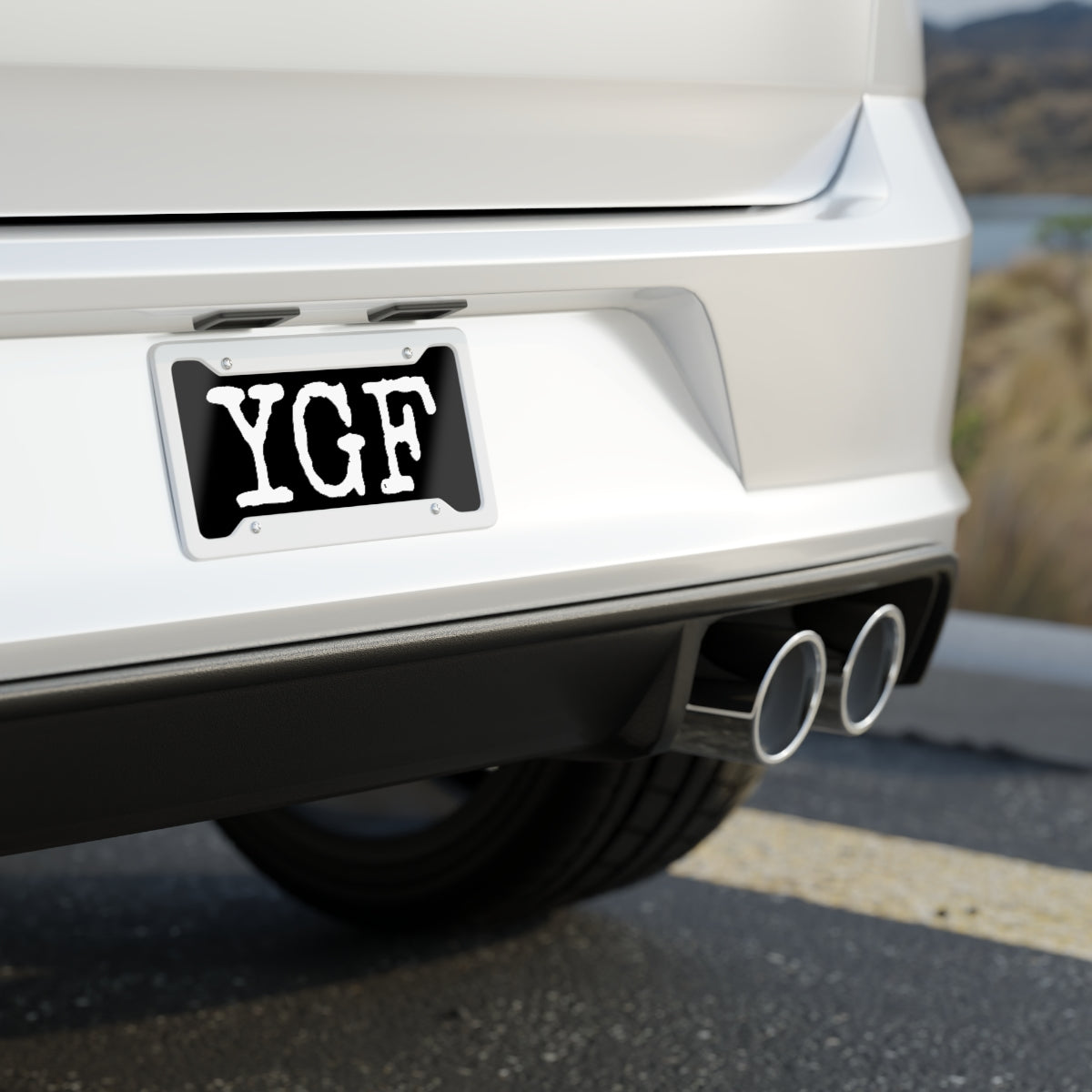 YGF - License Plate