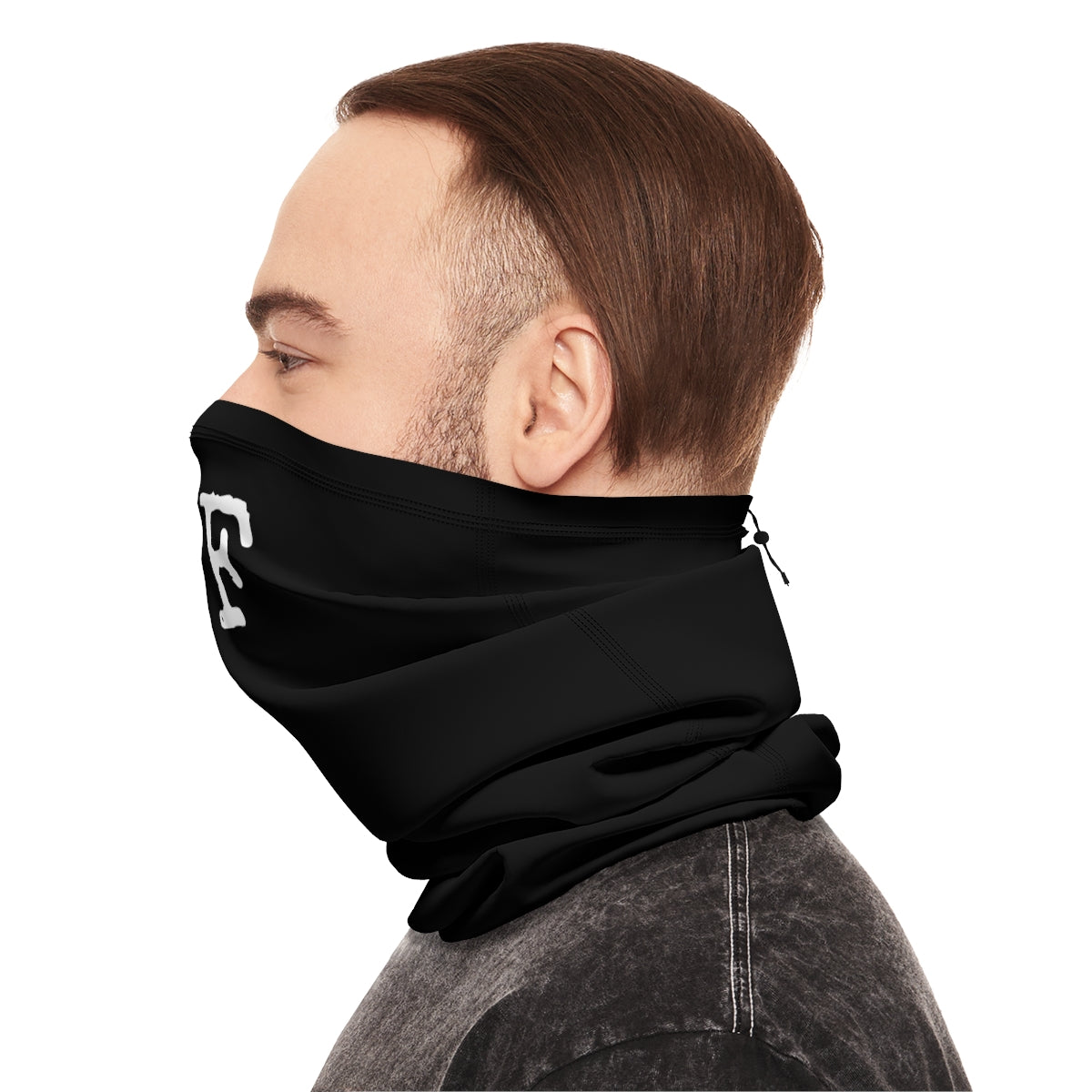 YGF - Winter Neck Gaiter With Drawstring