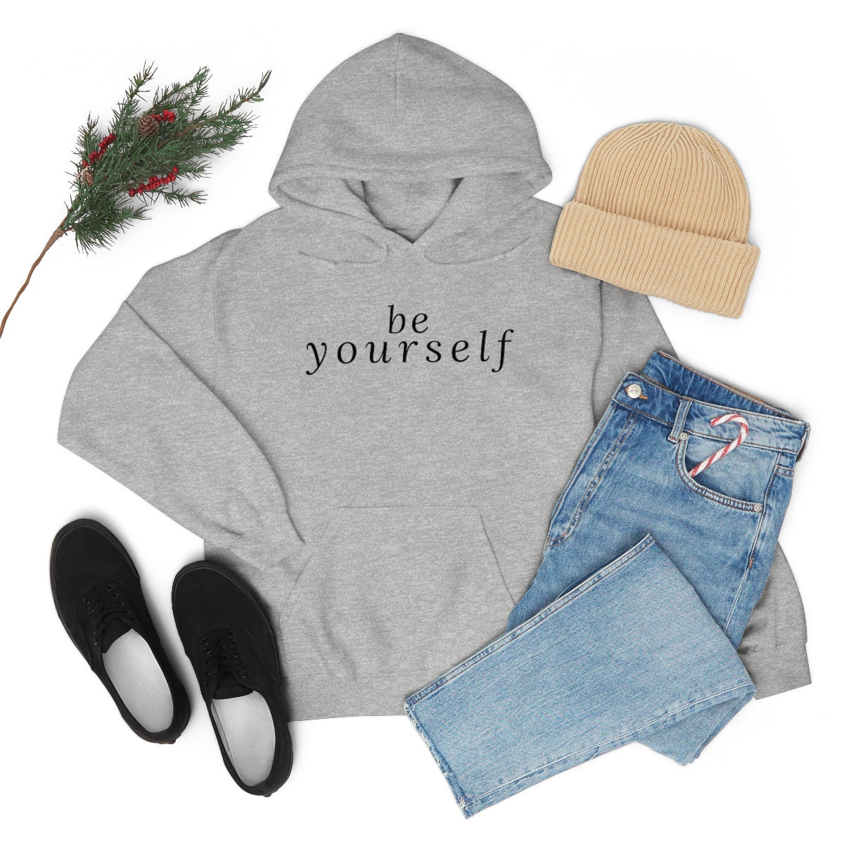 Be Yourself - Unisex Hooded Sweatshirt