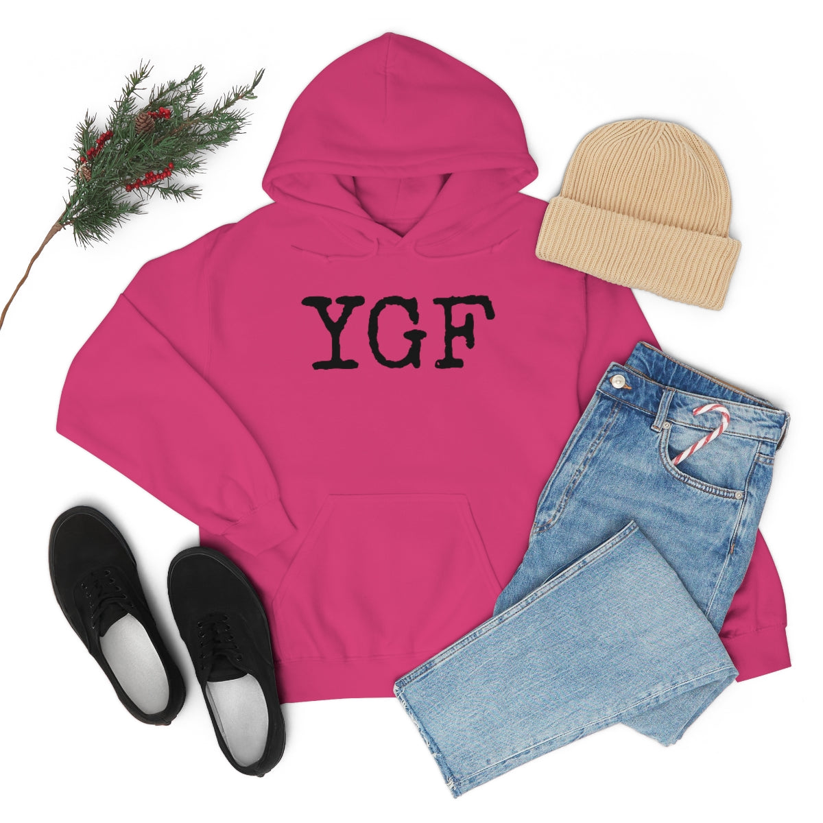 YGF - Unisex Hooded Sweatshirt