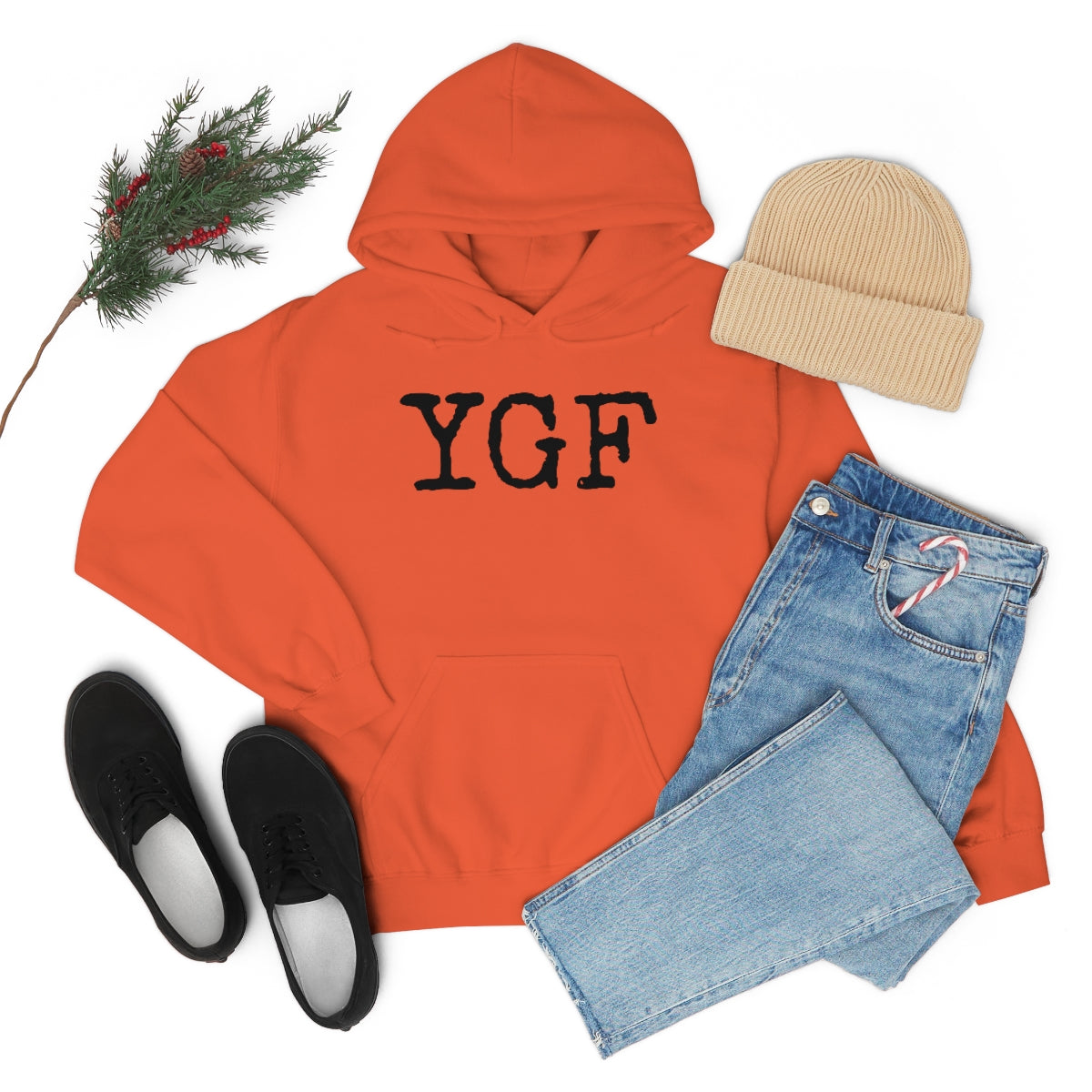 YGF - Unisex Hooded Sweatshirt