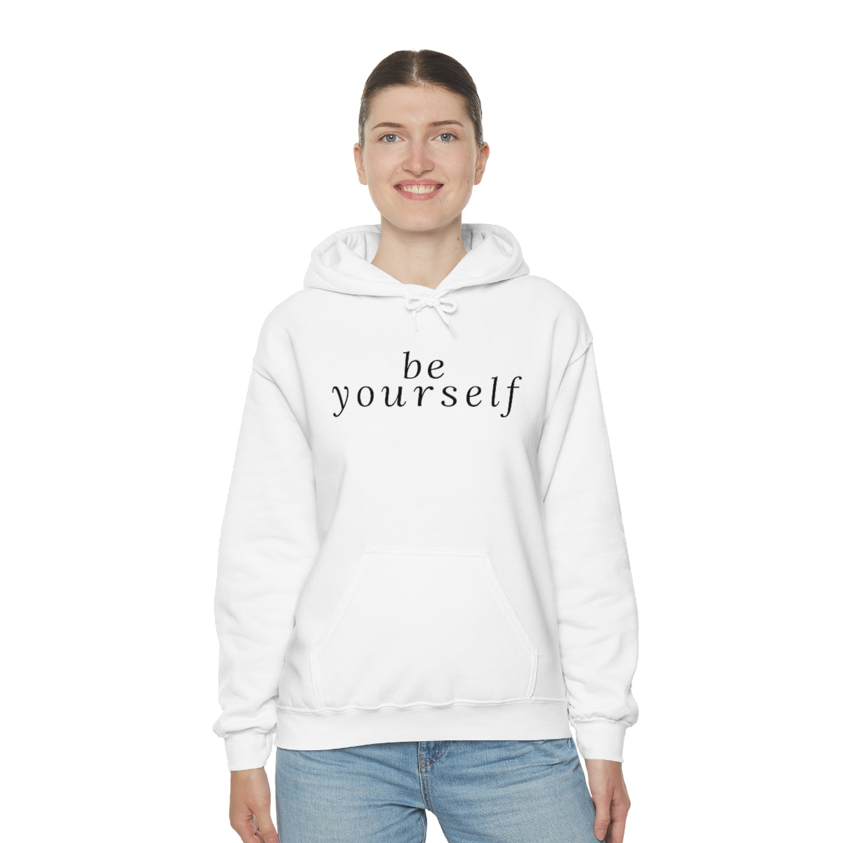 Be Yourself - Unisex Hooded Sweatshirt