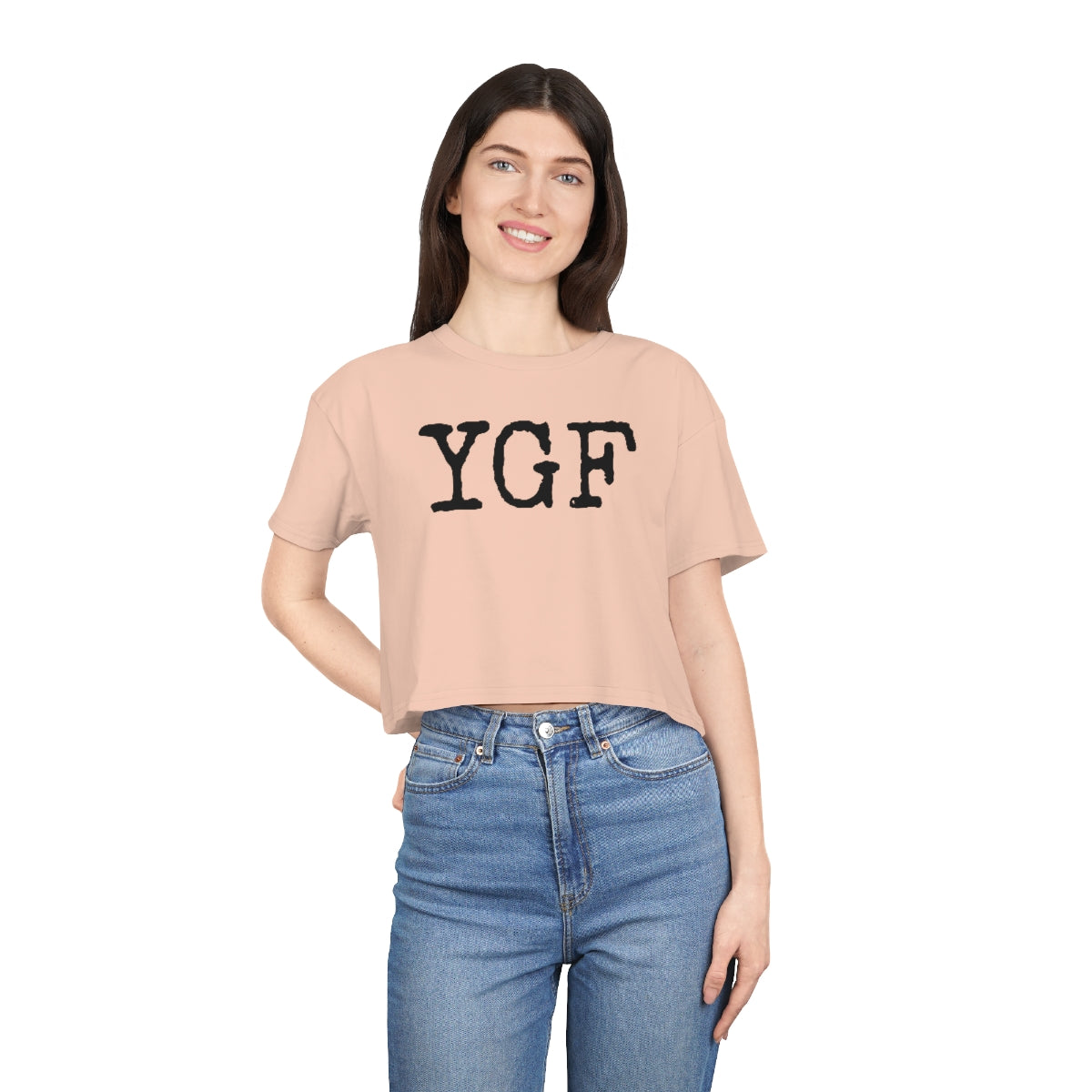 YGF - Women's Crop Tee