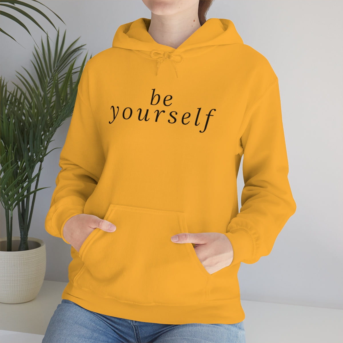 Be Yourself - Unisex Hooded Sweatshirt