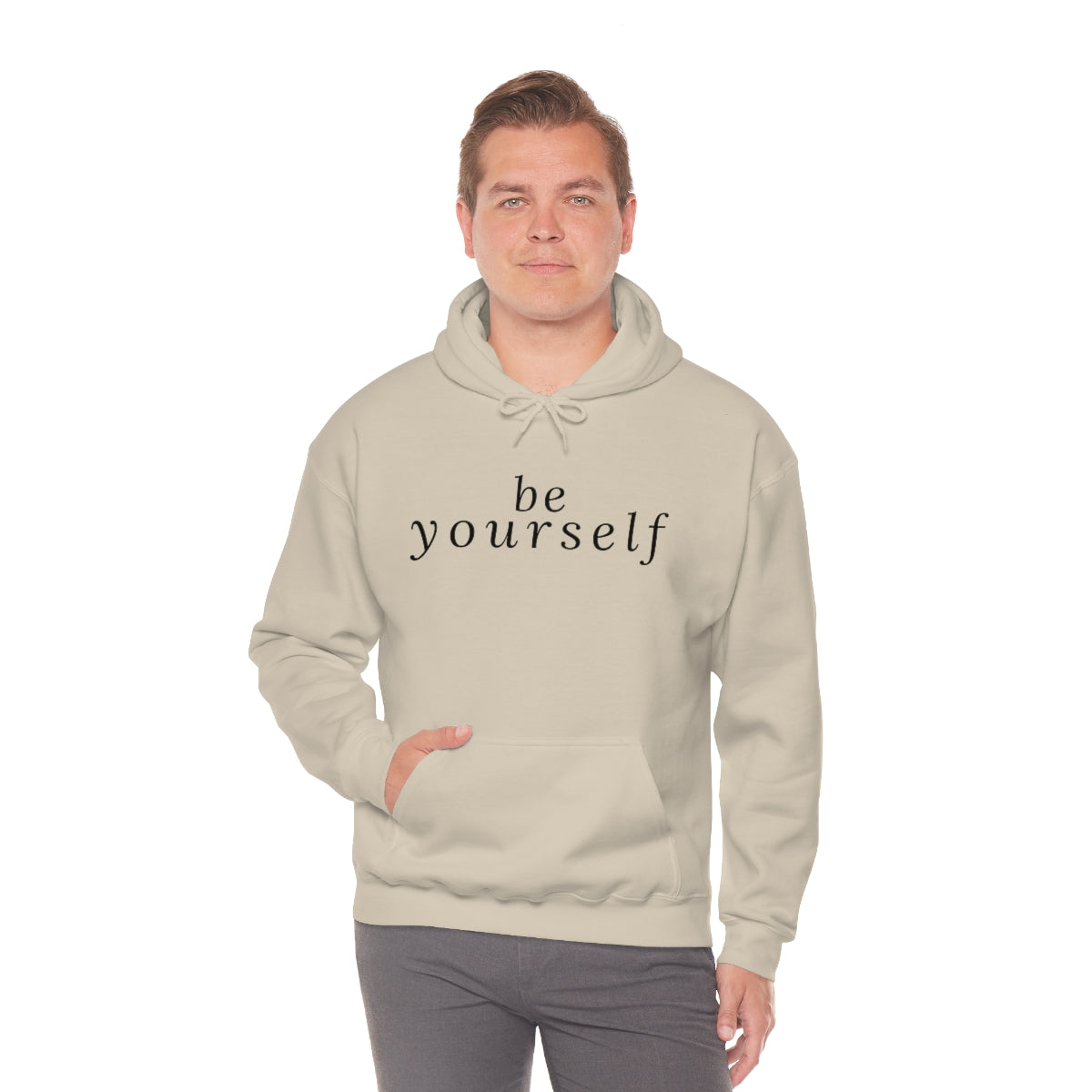 Be Yourself - Unisex Hooded Sweatshirt