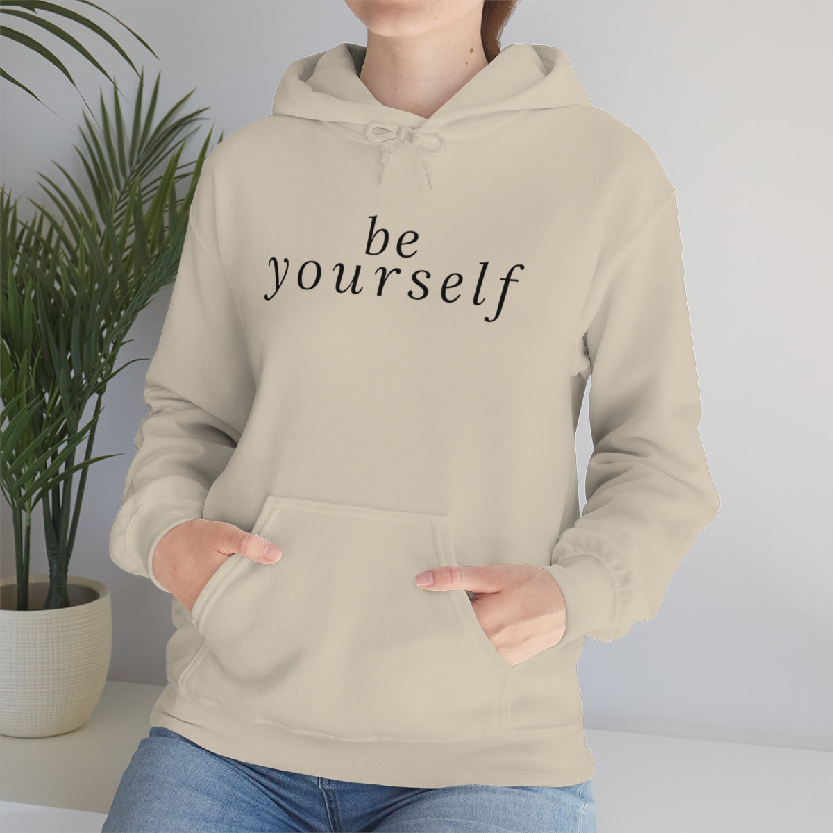 Be Yourself - Unisex Hooded Sweatshirt