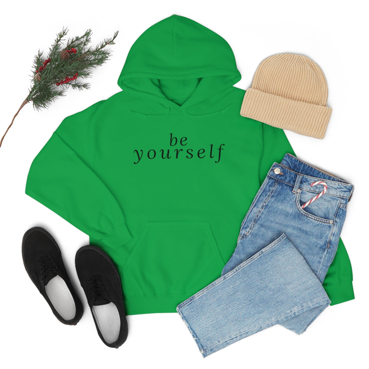 Be Yourself - Unisex Hooded Sweatshirt