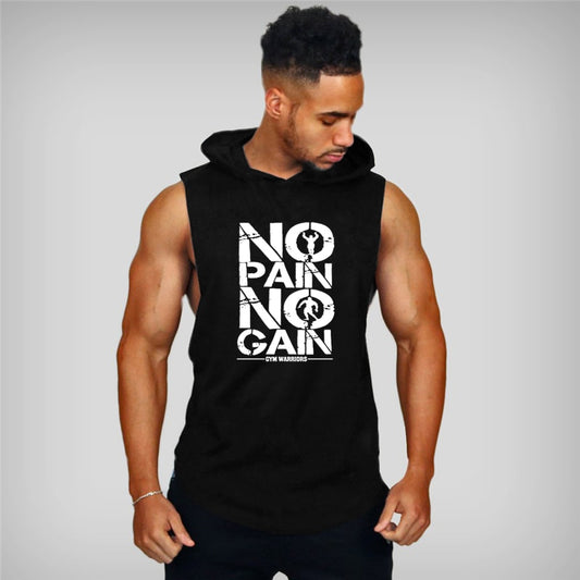 Bodybuilding Hooded Tank Top