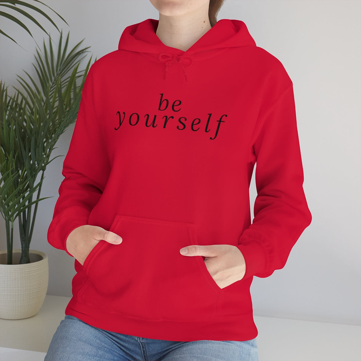 Be Yourself - Unisex Hooded Sweatshirt