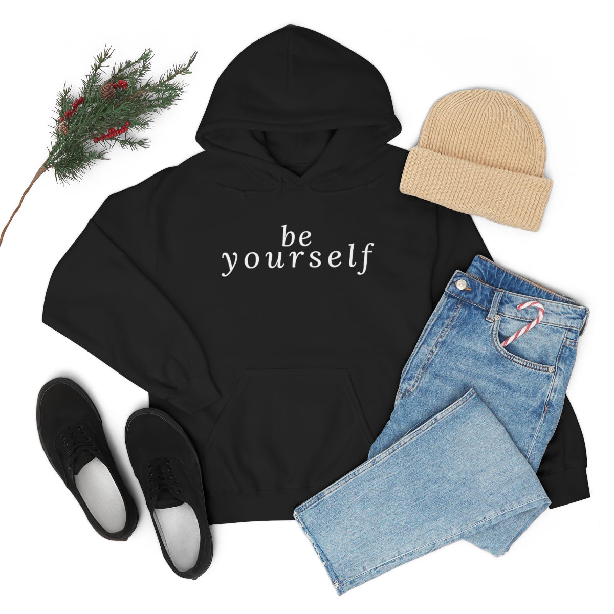 Be Yourself - Unisex Hooded Sweatshirt