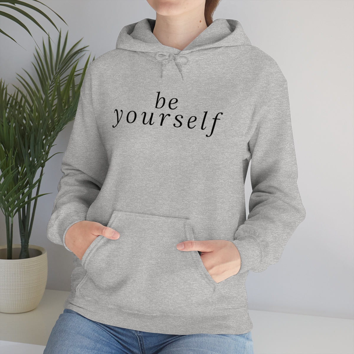 Be Yourself - Unisex Hooded Sweatshirt