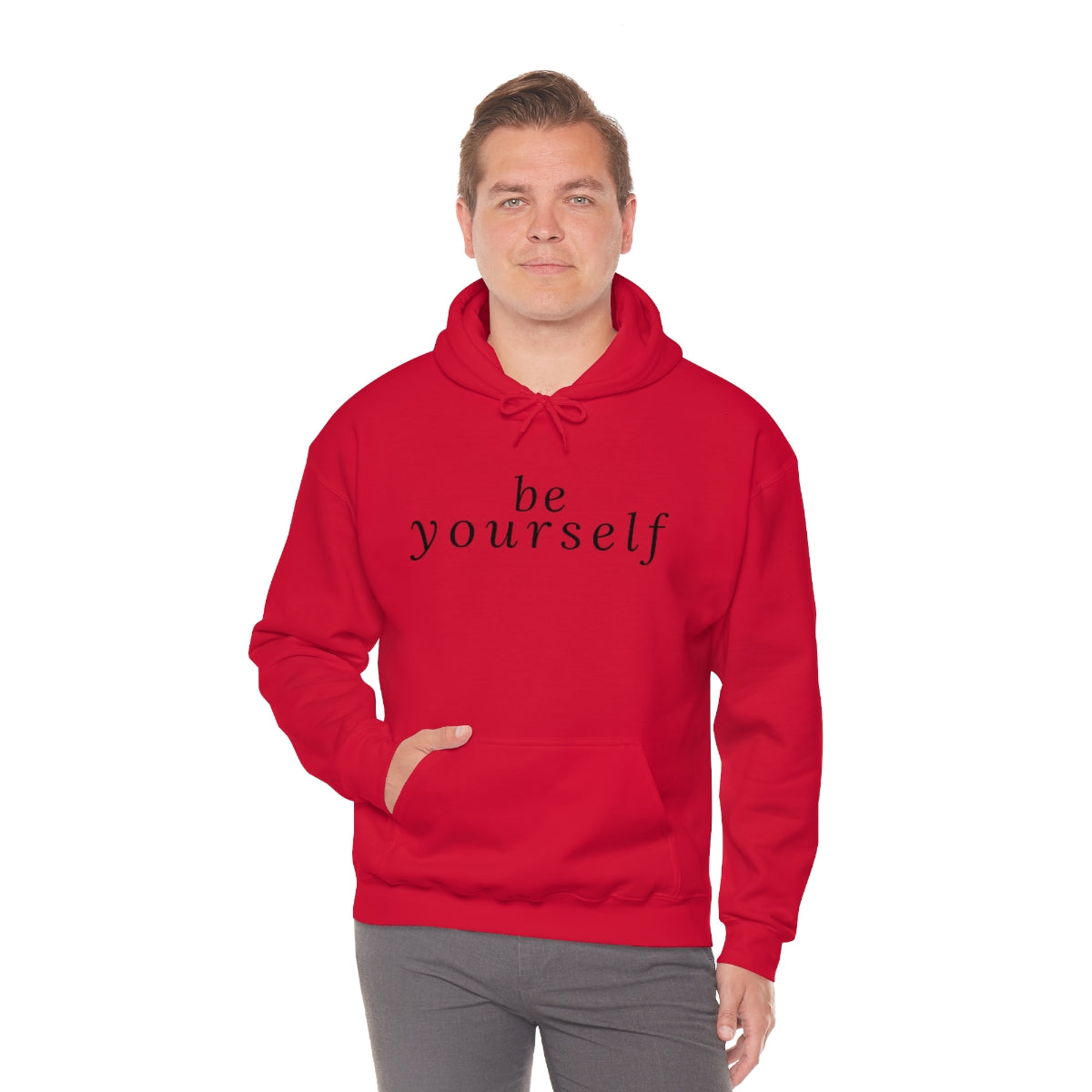 Be Yourself - Unisex Hooded Sweatshirt