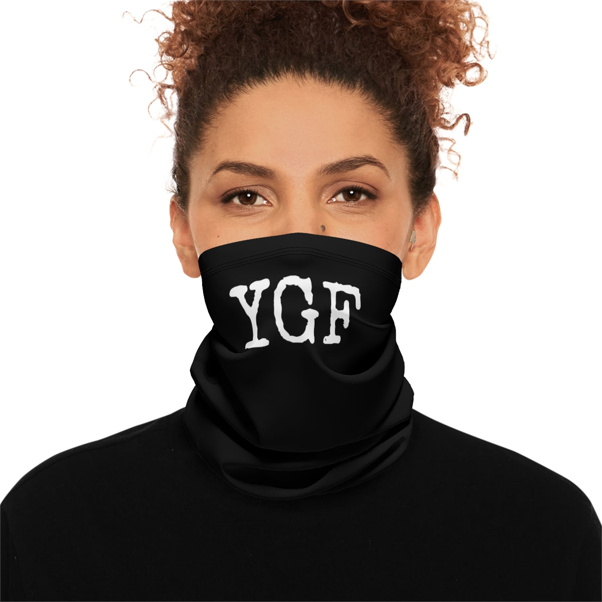 YGF - Winter Neck Gaiter With Drawstring