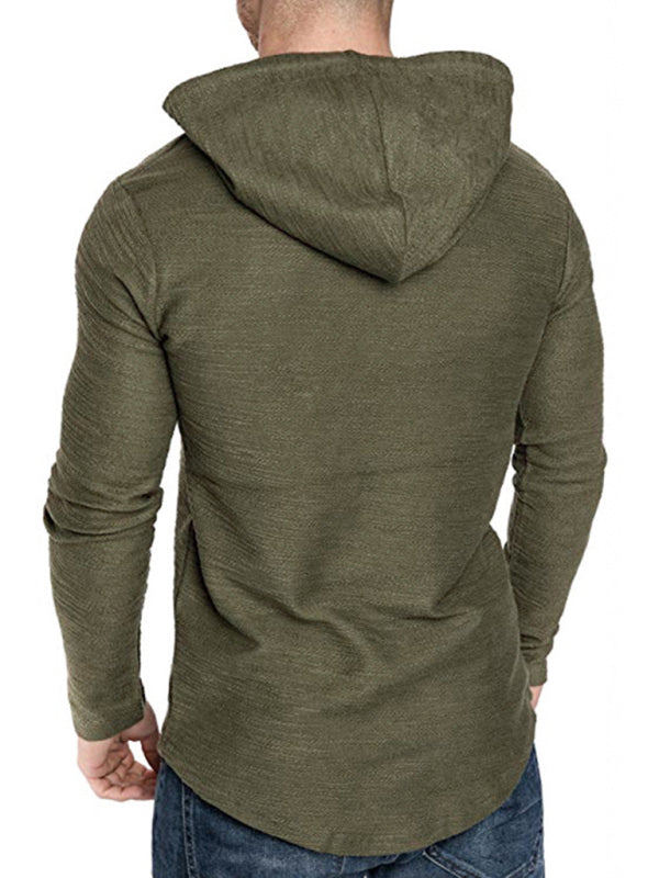 Men's Casual Hooded Sweater
